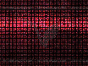 Abstract mosaic background. Square pixel mosaic. - vector clip art