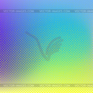 Blue yellow halftone background. Creative - vector clip art