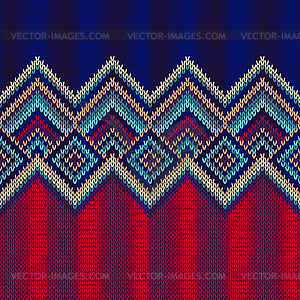 Knit seamless jacquard ornament texture hi-res stock photography