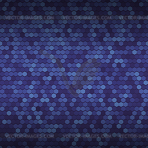 Abstract seamless dark blue geometric pattern - vector image