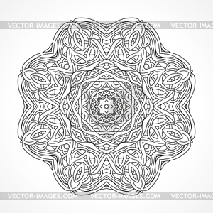 Mandala. Ethnic decorative elements Indian, Islam, - vector clipart