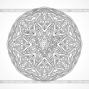 Mandala. Ethnic decorative elements Indian, Islam, - stock vector clipart