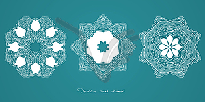 Mandala. Ethnic decorative elements Indian, Islam, - vector clipart