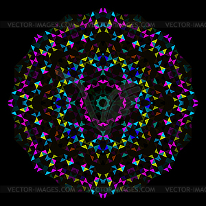 Абстрактный геометрический красочный фон - цветной векторный клипарт