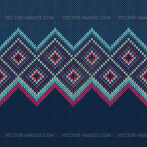 Knit seamless jacquard ornament texture hi-res stock photography