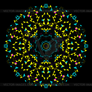 kaleidoscope pattern clipart