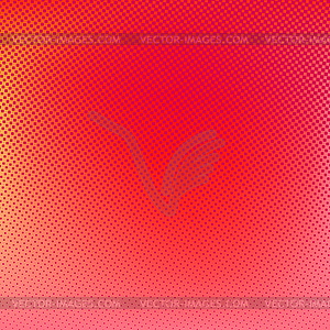 Halftone red background - vector clipart