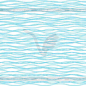 Wavy background. Wave texture - vector clipart