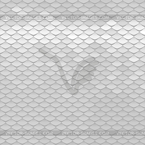 Abstract scale pattern. Roof tiles background - vector image