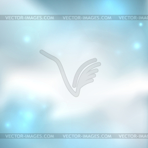 Abstract background. Blue sky background. Magical - vector clip art