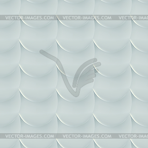 White wavy texture. Seamless light background - vector clipart