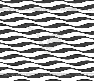 Seamless wave pattern. Abstract modern wavy - vector image