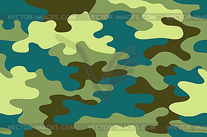 Seamless classic camouflage pattern. Camo fishing - vector clipart