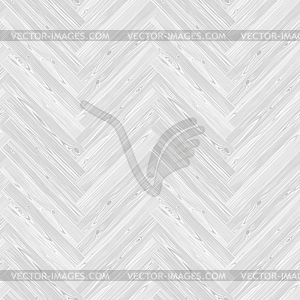 White Herringbone Parquet Floor Seamless Pattern - royalty-free vector image