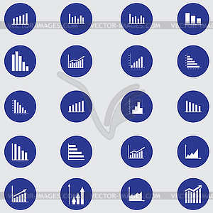 Infographic elements. Pie chart. Items for business - vector clipart