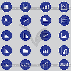 Infographic elements. Pie chart. Items for business - vector image