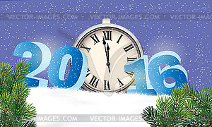 Happy New Year - vector clip art