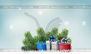 Background with clock and glass - vector clip art