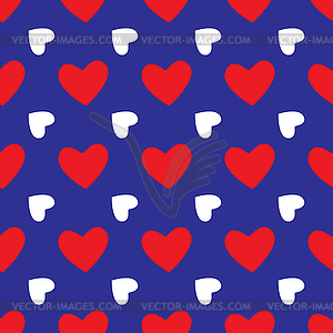 Pattern for Valentine`s day - vector image