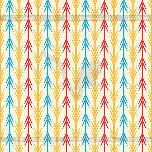 Retro seamless pattern - vector image