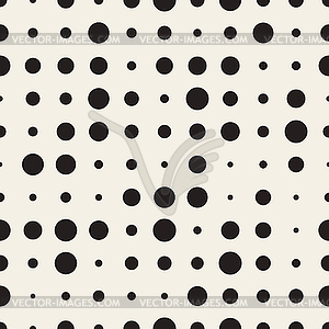 Universal dotted seamless pattern - vector image