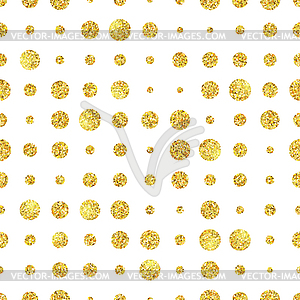 Retro colorful dot seamless pattern - vector image