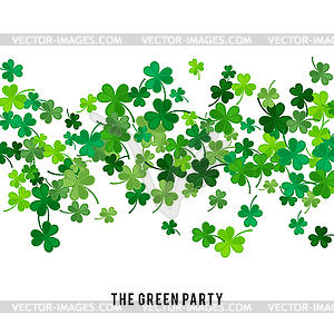 St Patricks Day background - vector image