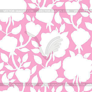 Floral seamless pattern. for beautiful design - vector clipart