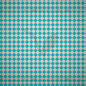 Vintage turquiose seamless pattern - vector image