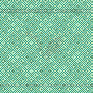 Vintage turquiose seamless pattern - vector clip art