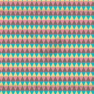 Vintage turquiose seamless pattern - vector clipart / vector image