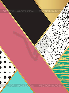 Abstract art pattern. for fashion design - royalty-free vector image