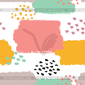 Abstract seamless pattern. for fashion design - vector EPS clipart