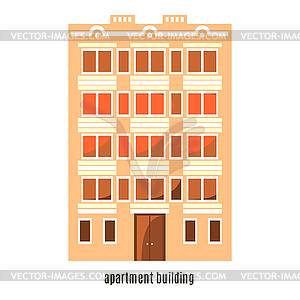 Flat house icon  - vector clipart