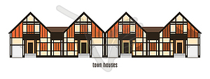 Flat house icon  - vector clip art