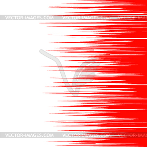 Manga comic book flash speed lines background - vector image