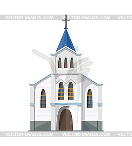 Catholic church icon - vector image