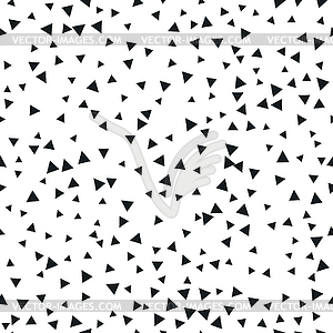 Triangle geometric background - vector clipart