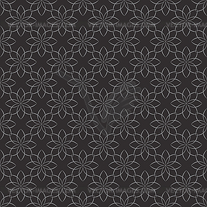 Floral different seamless pattern - vector image