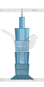 Skyscraper icon - vector image