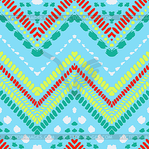 Tribal ethnic seamless pattern - vector image