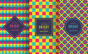 Cute bright seamless pattern background - vector image