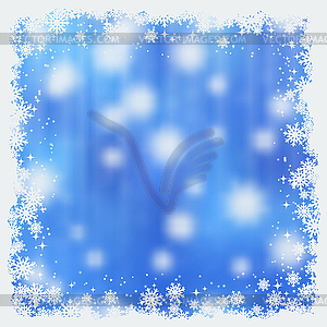 Christmas and New Year vector background - vector image