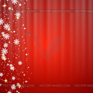 Christmas and New Year vector background - vector clipart