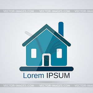 House, homepage vector web icon - vector clipart