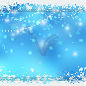 Christmas and New Year vector background - vector clip art