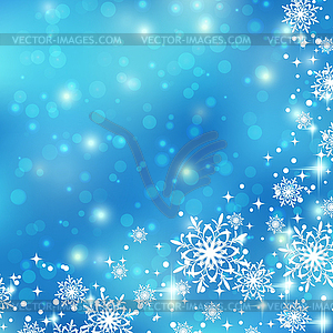 Christmas and New Year vector background - royalty-free vector clipart