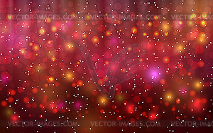 Christmas and New Year elegant blurred vector backgroun - color vector clipart