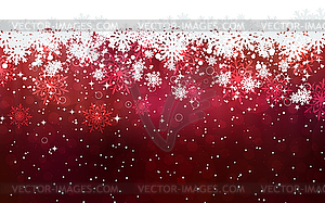 Christmas and New Year elegant blurred vector backgroun - vector clipart