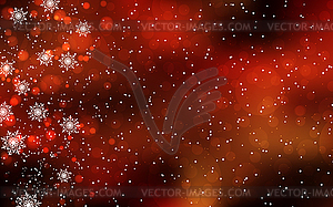 Christmas and New Year elegant blurred vector backgroun - vector image